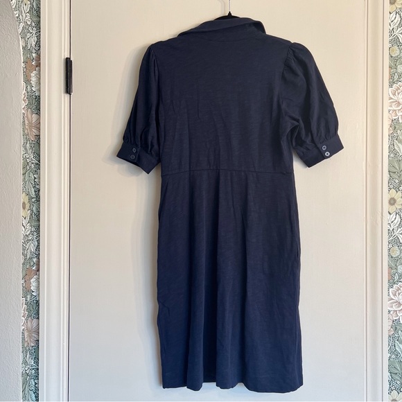 NWT Boden Button Up Mini Tea Dress - Navy - 2R - Picture 4 of 4